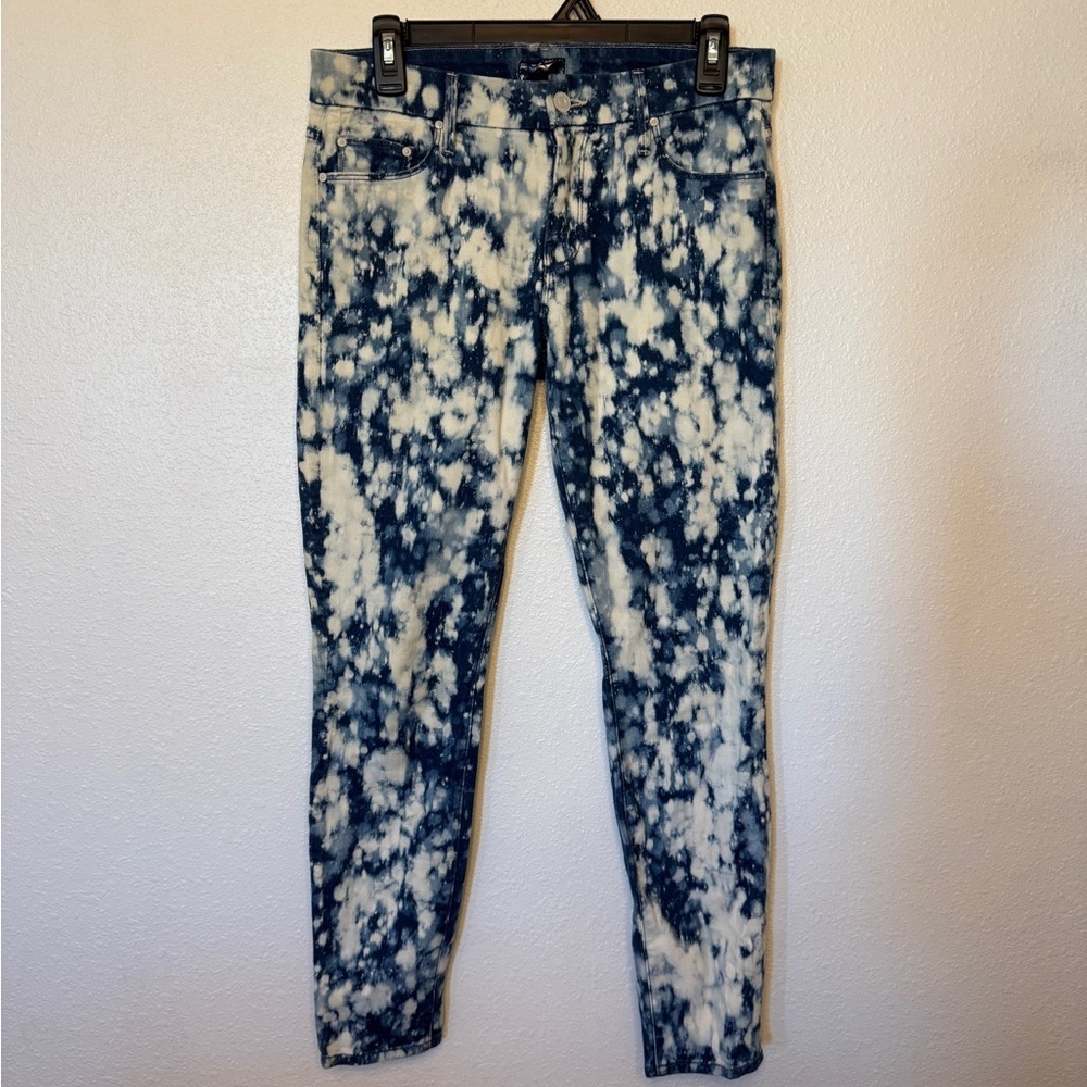 MOTHER The Looker Ankle Jean in Hot Spot Wash